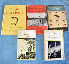 Vintage fishing books for sale  STOKE-ON-TRENT