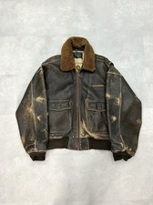 Vintage avirex leather usato  Nola