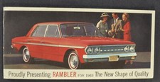 1963 rambler brochure for sale  Olympia