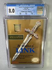 Zelda II 2 The Adventure of Link Nintendo NES cartucho completo CGC 8.0 - 9.6 comprar usado  Enviando para Brazil