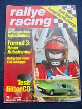 Rallye racing bitter gebraucht kaufen  Hamburg