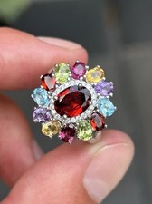 Silver multi gem for sale  BRIGHTON