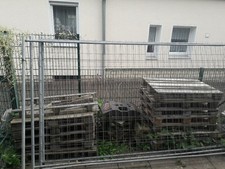 Bauzaunelemente aufstellfüsse gebraucht kaufen  Recklinghausen
