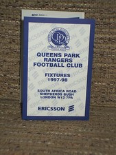 Qpr fixture card for sale Qpr fixture card for sale  UK