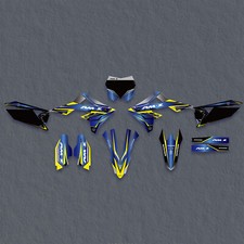 Usado, Kit de decalques gráficos de fundo para Suzuki RMZ250 2019-2025 RMZ450 2018-2025 comprar usado  Enviando para Brazil