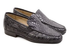 RRP5000$ BRIONI CROCODILE mocassim lobby sapatos masculinos UK6/US7 zilli autêntico comprar usado  Enviando para Brazil