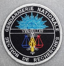 Ecusson brodé gendarmerie d'occasion  Argenton-l'Église