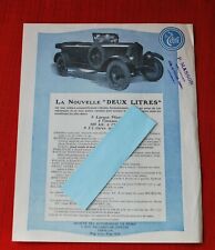Publicite originale automobile d'occasion  Saint-Clair-du-Rhône