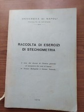 Raccolta esercizi stechiometri usato  Castellammare di Stabia
