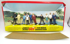 1965 James Bond 007 brinquedo de ação dez personagens de filmes com caixa original conjunto completo, usado comprar usado  Enviando para Brazil