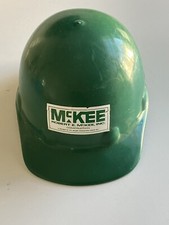 Chapéu rígido vintage Robert McKee construção verde marca fibra metal, usado comprar usado  Enviando para Brazil