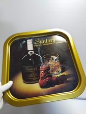 Bandeja de servir de metal vintage anos 70 Suntory Whisky reserva especial bar do Japão comprar usado  Enviando para Brazil
