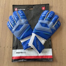 Luvas de goleiro de futebol adulto Lotto LGP300 - Tamanho 9 - Azul VERDE comprar usado  Enviando para Brazil