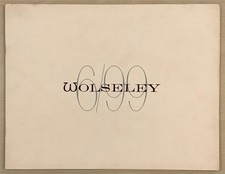 Wolseley sales brochure for sale  LEICESTER