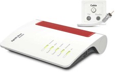 FRITZ!Box 6660 | Kabelmodem + Dualband WLAN-Router (WIFI 6 AX!) | OHNE Branding comprar usado  Enviando para Brazil