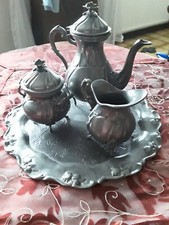 Teiliges kaffeeset zinn gebraucht kaufen  Mönchengladbach