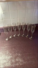 Conjunto de 7 flautas de champanhe de plástico comprar usado  Enviando para Brazil