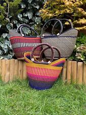 African woven baskets for sale  SPALDING
