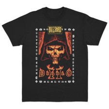 Camiseta DIABLO II Game Vintage Gráfica Unissex Manga Curta P-5XL comprar usado  Enviando para Brazil