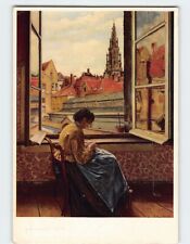 Postcard the woman d'occasion  Expédié en Belgium