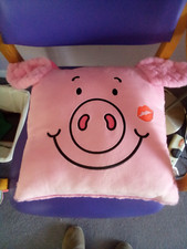 Percy pig cushion for sale  READING