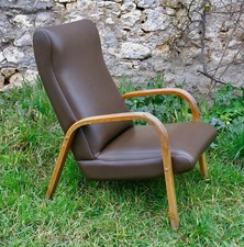 Fauteuil vintage bois d'occasion  Blois