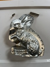 Molde de chocolate antigo coelho sentado com patas na cesta Lauroush? 9 pol. (J) comprar usado  Enviando para Brazil