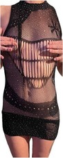 Robe nuisette strass d'occasion  Toulon-