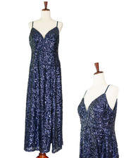 Azazie sequined babydoll for sale  Newark