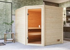Massivholzsauna heimsauna inne gebraucht kaufen  Bremen
