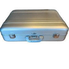 Estojo de equipamento vintage Haliburton Zero grande alumínio guarda-roupa mala 24x18x8" comprar usado  Enviando para Brazil
