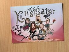 Knorkator autogrammkarte rigin gebraucht kaufen  Perkam