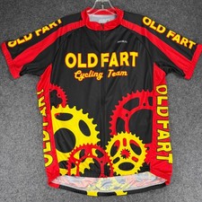 Usado, Camiseta masculina Primal Old Fart Cycling Team G preta vermelha amarela bicicleta comprar usado  Enviando para Brazil