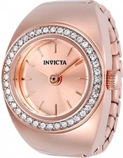 Invicta Mini Angel relógio feminino quartzo cristal mostrador ouro rosa 48945, usado comprar usado  Enviando para Brazil