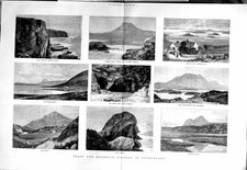 Old antique print for sale  UK