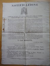 1830 notificazione idraulica usato  Imola