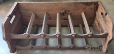 Portabottiglie vintage legno usato  Verrua Po