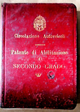 1929 circolazione autoveicoli usato  Roma