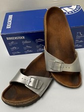 Sandales cuir argent d'occasion  Toulouse-