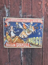 Plaque publicitaire tole d'occasion  Chinon