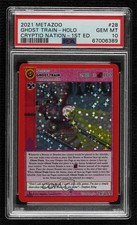 Usado, 2021 MetaZoo - Cryptid Nation 1ª Edição Holo Ghost Train PSA 10 GEM MT 0g6s comprar usado  Enviando para Brazil
