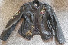 Harley davidson lederjacke gebraucht kaufen  Marktredwitz