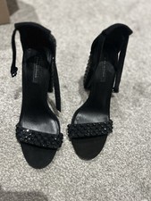 Zara black heels for sale  LONDON