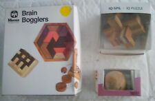 Brain bogglers wooden for sale  BOGNOR REGIS