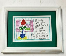 Sally huss framed for sale  Bean Station