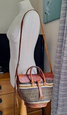 Vtg woven sisal for sale  THORNTON-CLEVELEYS