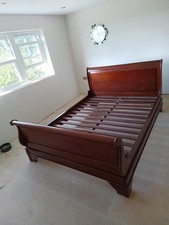 Mahogany sleigh bed for sale  SOUTHMINSTER