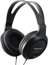 Auriculares sobre la oreja Panasonic RP-HT161PP-K negros conector de 3,5 mm - cable de 2 m de largo segunda mano  Embacar hacia Argentina