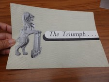 Triumph renown fold for sale  KEIGHLEY