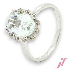 Ring 585 weißgold gebraucht kaufen  Wesel